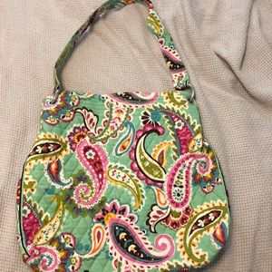 Vera Bradley mint tote bag